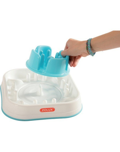 ZOLUX Rechteckiger Anti-Schlingnapf 1.6 L