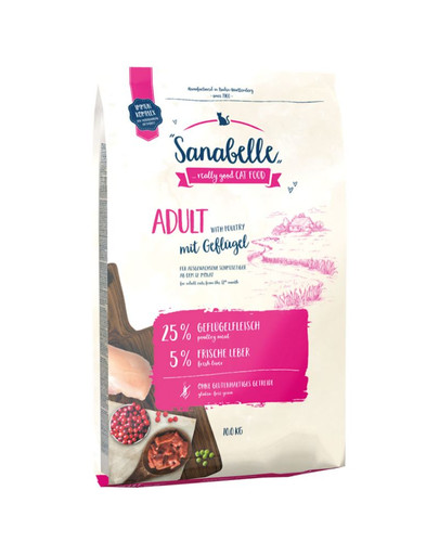 SANABELLE Adult Geflügel 10 kg