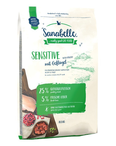 SANABELLE SENSITIVE Geflügel 10 kg