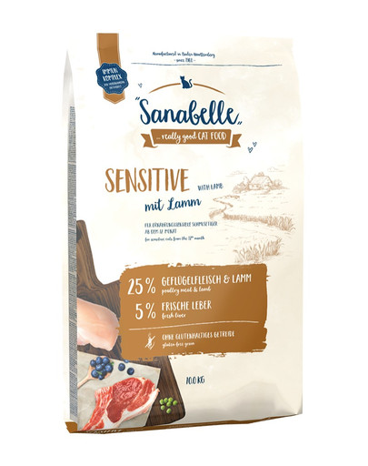 SANABELLE SENSITIVE Lamm 10 kg