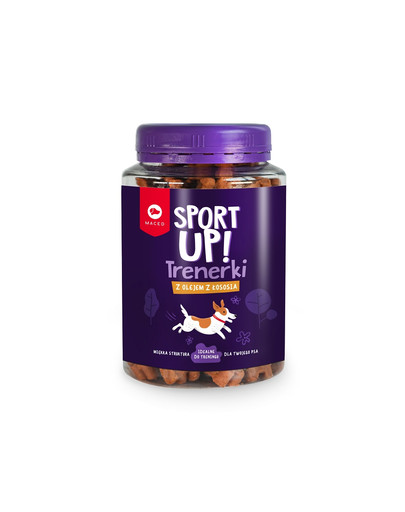 MACED SPORT UP Trainer mit Lachsöl für Hunde 300g