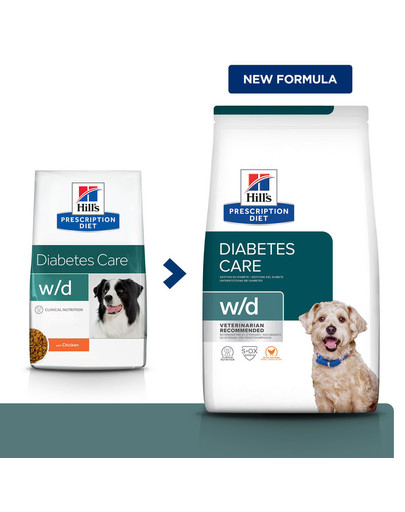 HILL'S Prescription Diet w/d Canine 4 kg