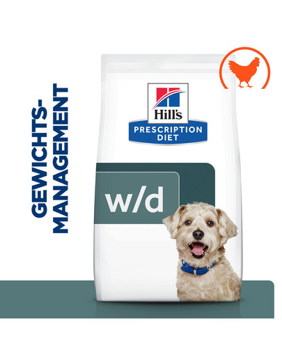HILL'S Prescription Diet w/d Canine 4 kg