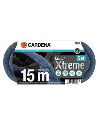 GARDENA Liano Xtreme 15 m Textilschlauchset