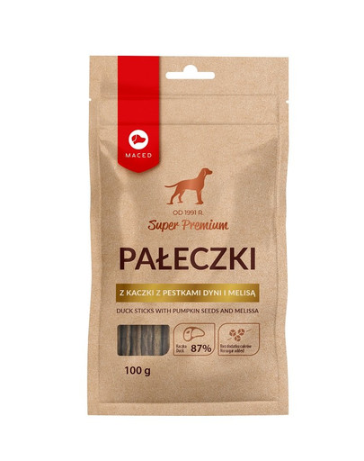 MACED Super Premium Entensticks mit Kürbiskernen und Zitronenmelisse 100 g