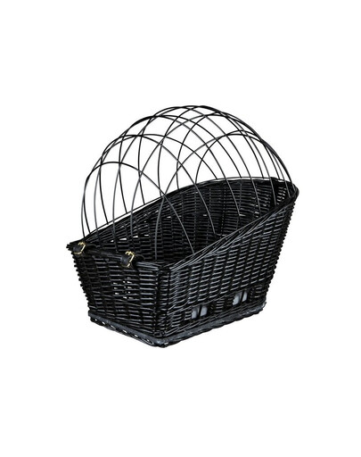 TRIXIE Fahrradkorb für Gepäckträger  35 x 49 x 55 cm schwarz