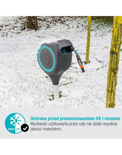 GARDENA Garten-Schlauchbox RollUp M, 20 Meter, Schlauchtrommel