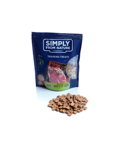 SIMPLY FROM NATURE Training Treats with deer Trainingsleckerli mit Hirschfleisch 300g