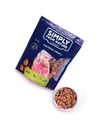 SIMPLY FROM NATURE Training Treats with deer Trainingsleckerli mit Hirschfleisch 300g