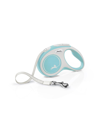 FLEXI New Comfort S Tape 5 m hellblau Automatikleine