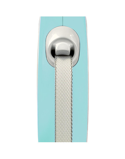 FLEXI New Comfort S Tape 5 m hellblau Automatikleine