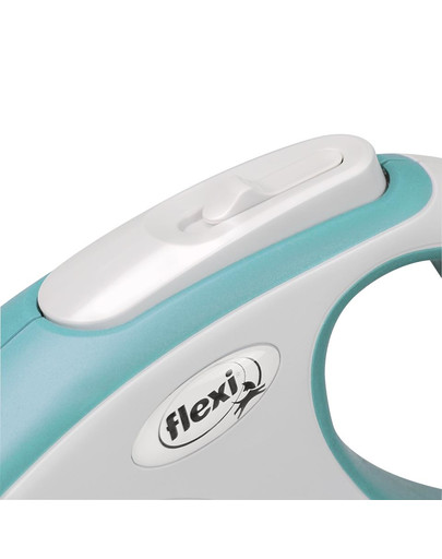 FLEXI New Comfort S Tape 5 m hellblau Automatikleine