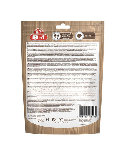8in1 Meaty Treats Gefriergetrocknete Fleisch-Snacks Ente & Apfel 50 g