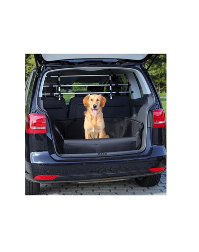 TRIXIE Kofferraum-Schondecke für Hund schwarz 1.64x1.25 m
