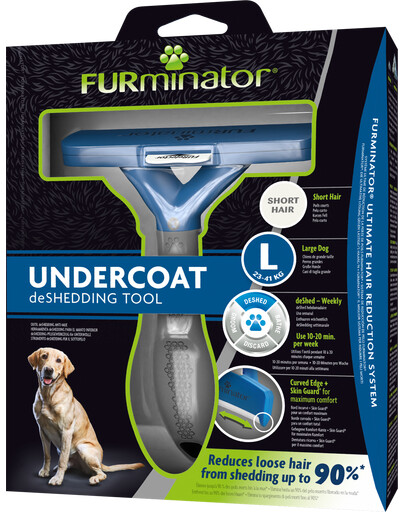 FURMINATOR Undercoat deShedding für kurzhaarige Hunde Large