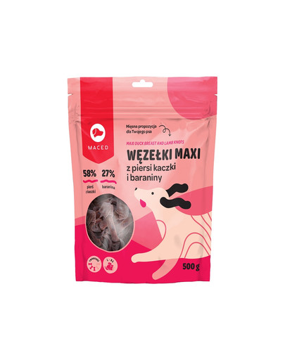 MACED Soft Knotted Lamm 12,5 cm 500 g