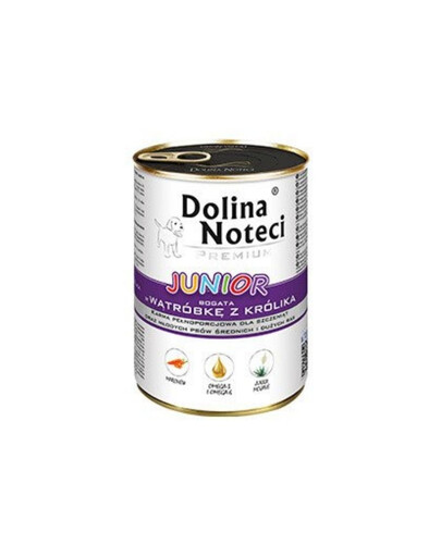 DOLINA NOTECI Premium Junior reich an Kaninchenleber 400g