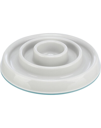 TRIXIE Slow Feeding Kunststoffschale grau 0,45 l