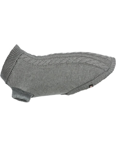 TRIXIE Kenton Hundepullover L 55 cm grau
