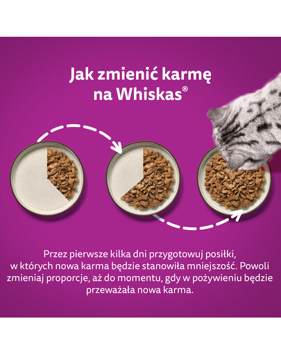 WHISKAS Junior 28x85g Nassfutter für Kätzchen mit Huhn in Gelee