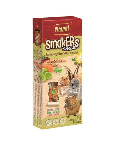 VITAPOL Smakers für Nagetiere-Gemüse