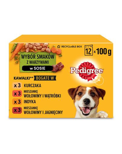 PEDIGREE Mix snacks 12x100g