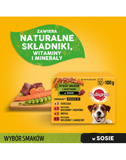 PEDIGREE Mix snacks 12x100g