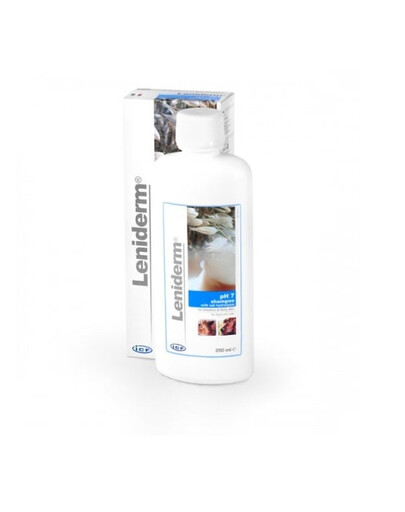 GEULINICX Leniderm Shampoo 250ml für empfindliche und gereizte Haut bei Hunden und Katzen