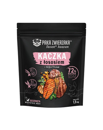 PAKA ZWIERZAKA Ente-Lachs-Welpenfutter 1,5kg