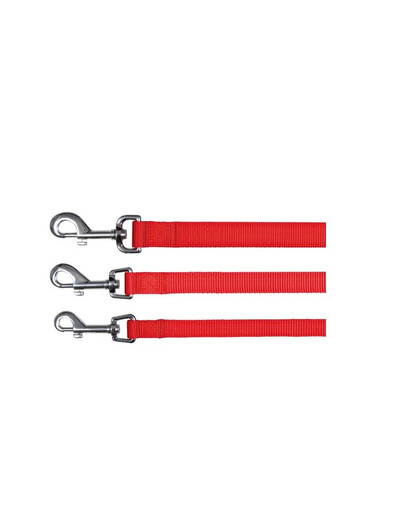 TRIXIE Classic Leine M-L 1.00 m/20 mm rot