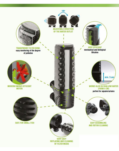 AQUAEL Filter Asap 500
