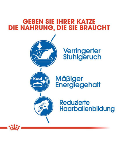 ROYAL CANIN INDOOR 27 Trockenfutter für Wohnungskatzen 2 kg