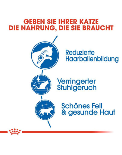 ROYAL CANIN INDOOR Longhair Trockenfutter für Wohnungskatzen mit langem Fell 10 kg