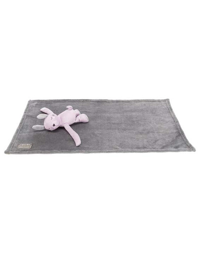TRIXIE Junior Kuschel-Set 75 x 50 cm grau/flieder
