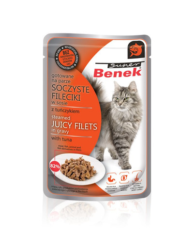 BENEK Super Filets in Thunfischsauce 85 g