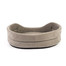 FERA Hundebett oval grau L 66x55x17 cm