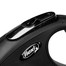 FLEXI Leine New Classic S Schnur 5 m. Schwarz. Bis zu 12 kg