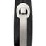 FLEXI New Comfort L Gurtleine 8 m Schwarz