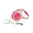 FLEXI New Comfort M  5 m Gurt-Roll-Leine Rot