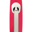 FLEXI New Comfort M  5 m Gurt-Roll-Leine Rot