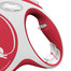 FLEXI New Comfort M  5 m Gurt-Roll-Leine Rot