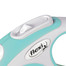 FLEXI New Comfort XS Gurtleine 3 m Helblau