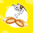 DREAMIES Variety Snack Box Katzensnacks mit verschiedenen Geschmacksrichtungen Huhn, Käse & Lachs 12 x 60g
