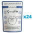 GGUSSTO Cat Fresh Turkey&Tuna FRISCHES TRUTHAHN UND THUNFISCH 24x85 g