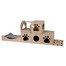 CARTON+ PETS Interaktives Spielzeug mit Kratzbaum Fun Park Ball