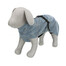 TRIXIE Lunas Regenmantel XS 25 cm silber/blau