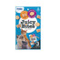 INABA Juicy Bites Katzen Leckerlie Knabbertaschen mit saftigem Kern in lustigen Formen - Jakobsmuschel und Krabbe 33,9g