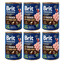 BRIT Premium by Nature Chicken and hearts 6x400 g Huhn und Herzen natürliches Hundefutter