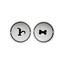 TRIXIE Napf-Set Keramik Metall 2 x 600 ml