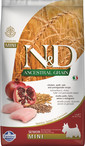 FARMINA N&D Ancestral Grain Dog Huhn, Dinkel, Hafer und Granatapfel Senior Mini 2,5 kg